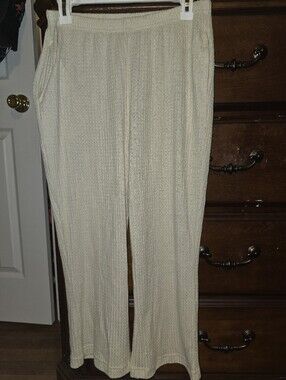 Venus Beige/Oatmeal Comfy Lounge Pants, Medium, Like New!